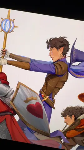 7 days to #strangerthings5!! core four in their DnD forms ♥️♦️♠️♣️! #mikewheeler #willbyers #lucassinclair #dustinhenderson 