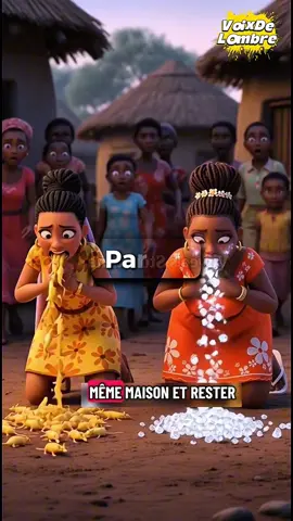 Le cœur d’une mère Parti 1 #histoiredefamille #histoire #histoireafricaine  #francetiktok  #africanfolklore Nous explorons l'histoire de deux demi-sœurs, Nana et Ève, élevées par la même mère adoptive. Nous découvrons leurs personnalités contrastées et comment l'amour inconditionnel peut parfois transformer une personne.