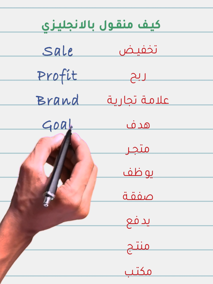تعلم أهم الكلمات باللغة الانجليزية للمبتدئين  محادثات يوميه تعلم اللغه الانجليزيه ​عبارات تشجيع للدراسة ​تعلم الكلمات الإنجليزية بسهولة #انجليزي #تعلم_الانجليزية #اللغة_الانجليزية #انجليزي_مبسط #الشعب_الصيني_ماله_حل😂😂 