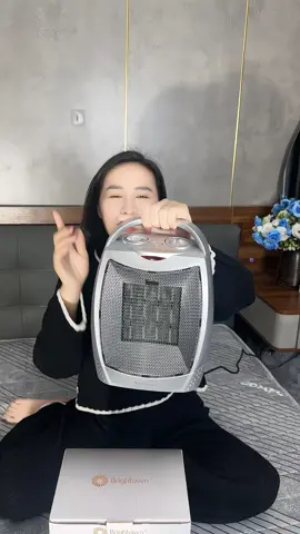 Máy quath sưởi thông minh gọn nhẹ  #oanhoioanh  #quatsuoiam #quatsuoimini