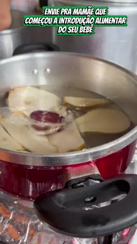 Papinha para bebê. Rápida, fácil, prática e bemmm nutritiva. #gracielegomon #receitas #introducaoalimentar #papinha #bebe 