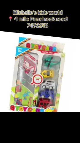 Great activity set for little kids.  Trucks and playmat. ‼️‼️$40.‼️‼️  📞 Call/WhatsApp: +1(868)749-2518. 📍 Located: 4 Mile Rock Road, Penal (Opposite the Mosque, next to M.M. Hardware) (Location found on Google Maps). 🕘 Opening hours: • Monday - Saturday: 9:00am -4:00pm 🚛: Islandwide delivery available via TTPost🇹🇹 #penalrockroad #trini_tiktoks #fyp #toys #toytrucks 