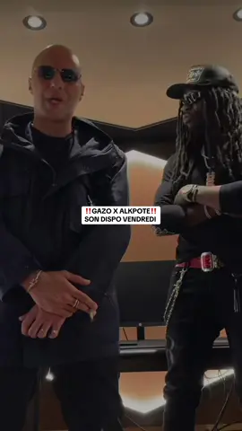 GAZO X ALKPOTE C’EST POUR VENDREDI ‼️👀 📸: @Alkpote   #gazo #bsb #drill #bramsou #drillfr      @GAZO 