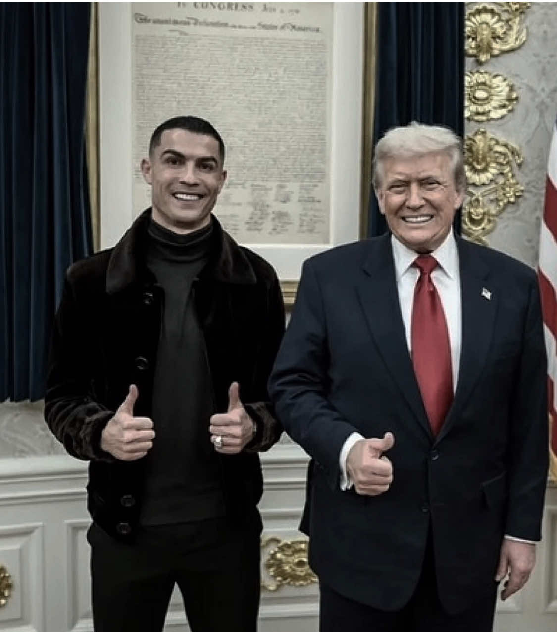 Aura +999 #cristianoronaldo #donaldtrump #trump #fyp 