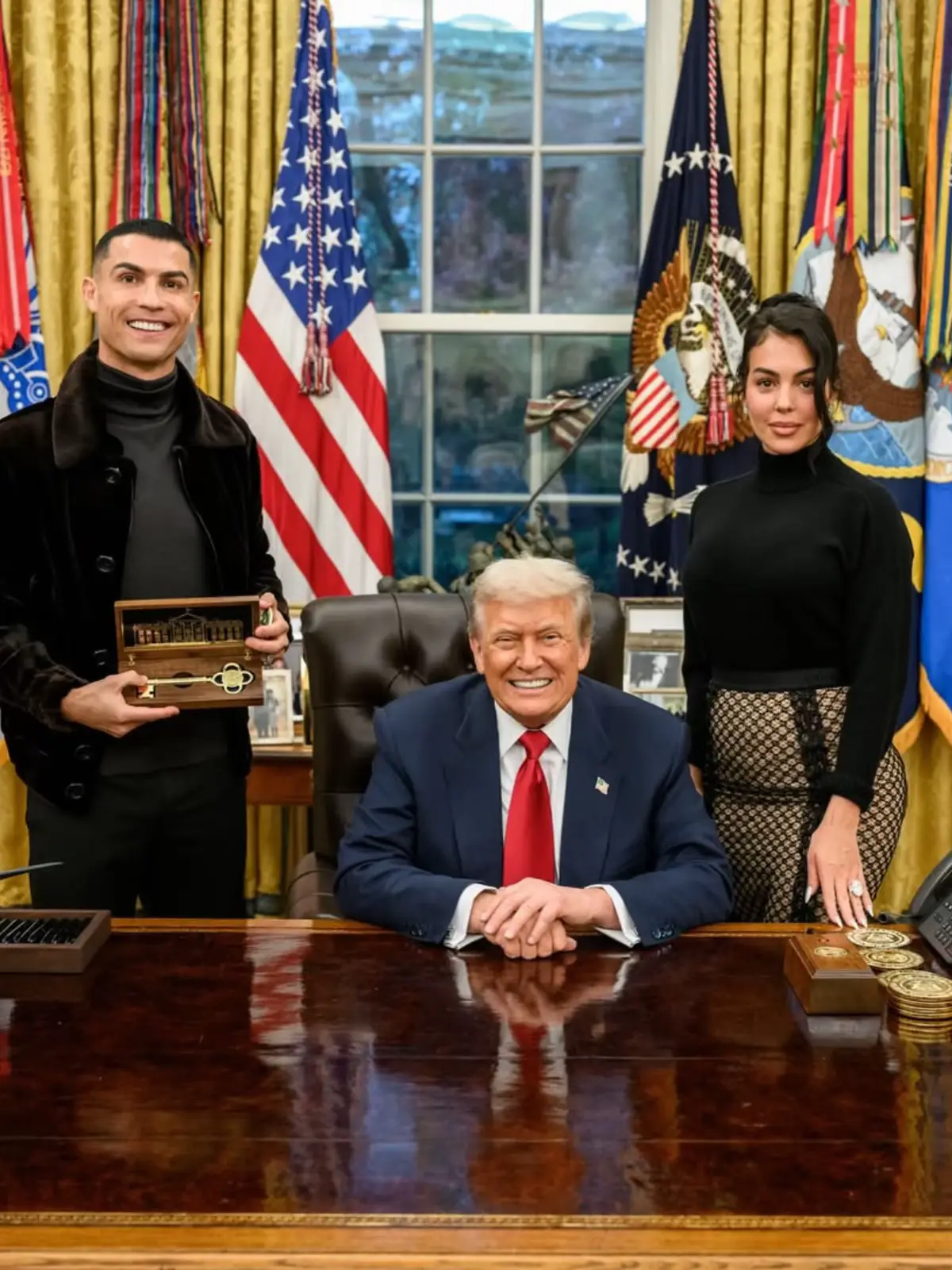 #cristianoronaldo #georginarodriguez #donaldtrump 