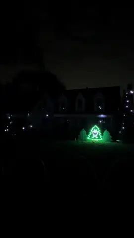 We were fortunate to catch @coldplay in Boston over the summer and the show was amazing. My wife and I love this song!  #fyp #lightshow #singingtrees #christmaslights #skyfullofstars 