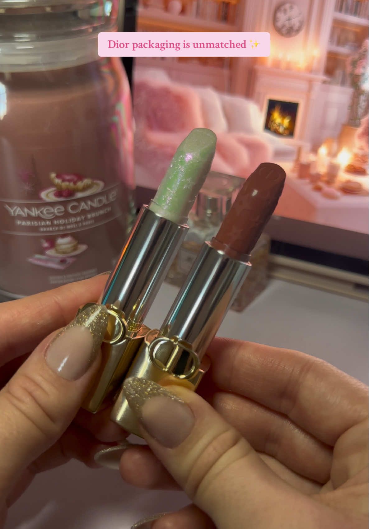 Am I right?! 🙂‍↕️🫶🏼 @Diorbeauty ✨ #diorbeauty #diormakeup #prettymakeup #diorholidaycollection #dior 