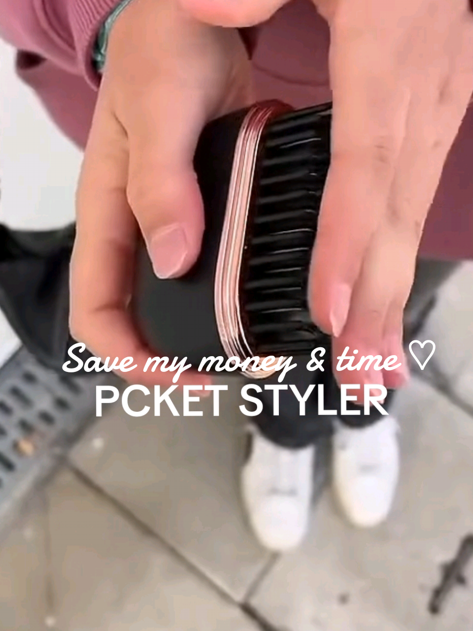 Pocket Styler Is My Bestie Now!😍 Comment if you want it✨️ #viral_ #hairtok #hairstyles #minihairstraightener 
