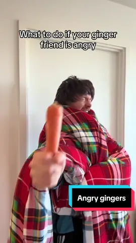 Follow this guide if your ginger friend is angry #foryoupage #fyp #comedy #viral #ginger 