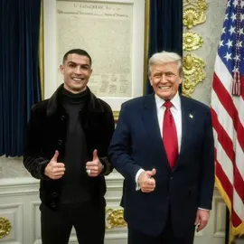 Cristiano the man you are #cristianoronaldo #donaldtrump #trump #ronaldo 