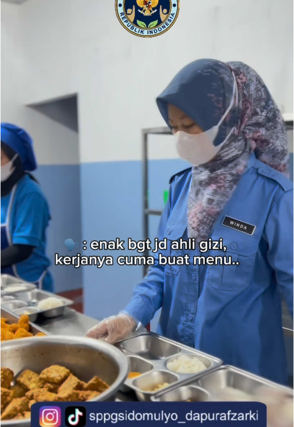 semangat ya mba agz 😭✋🏻 #mbg #makanbergizi #sppg #ahligizi