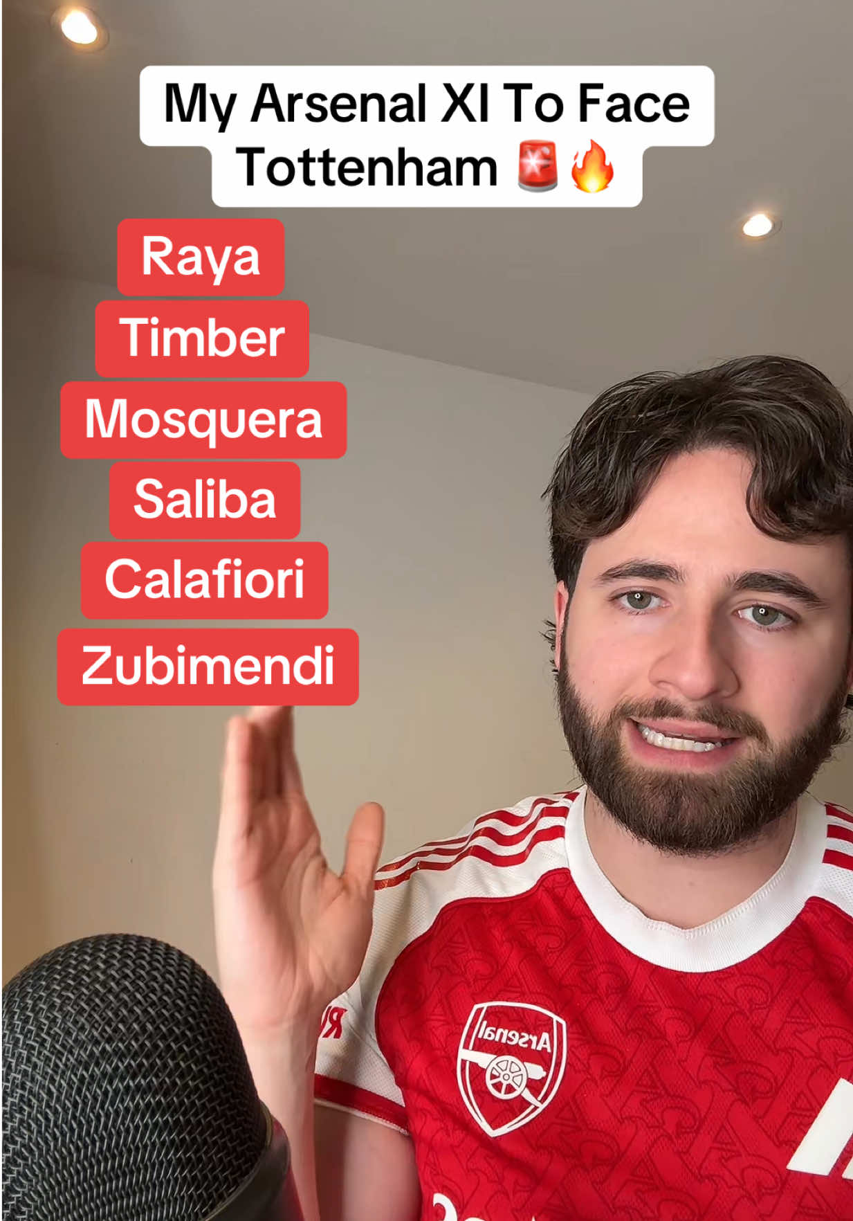 Do You Agree With This Arsenal XI vs Tottenham? 🤔 #arsenal #arsenalfc #afc 