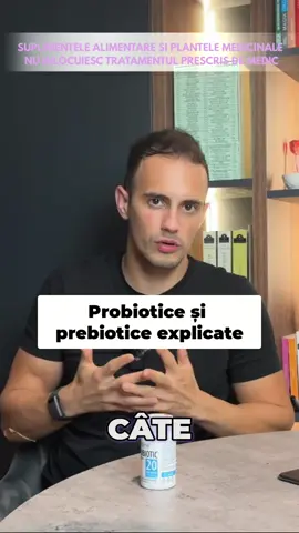 Câte persoane știu ce înseamnă probiotice și prebiotice? Probioticele sunt microorganisme vii, bacterii și drojdii benefice, care au efecte pozitive asupra sănătății când sunt consumate adecvat. Ele ajută la susținerea unei flore intestinale sănătoase, echilibrată natural, dar care poate fi perturbată de dietă, antibiotice, stres, infecții sau boli. Probioticele îmbunătățesc flora intestinală și sănătatea intestinului, iar prebioticele sunt fibrele nedigerabile care hrănesc aceste bacterii benefice.