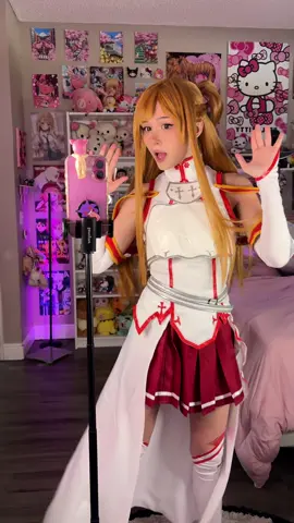 hi chat 👋 ⚔️ #asuna #sao #cosplay #asunayuuki #fyp 