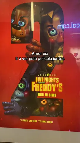 🍿 Ir a asustarnos juntos 📈#cine #peliculas #cinema #fnafmovie #fnaf2 #fivenightsatfreddy #fivenightsatfreddys #fivenightatfreddys #fnaf #bonniefnaf 