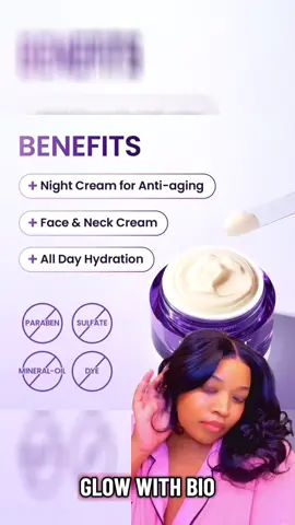Unlock your youthful glow with BIOHEAL BOH's 3D Lifting Night Cream! Say goodbye to wrinkles and hello to hydration! #biohealboh #purplebotox #snatchedskin #botoxalternative @bioheal_boh