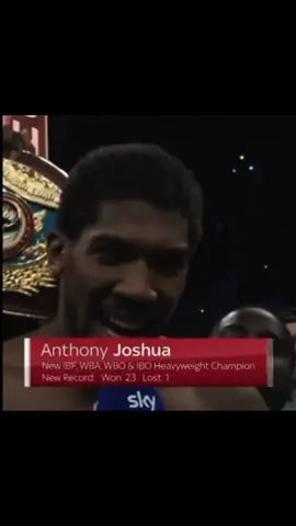 | ANTHONY ‘AJ’ JOSHUA | |NO COPYRIGHT INTENDED| #anthonyjoshua #jakepaul #boxing #dec19 #fyp