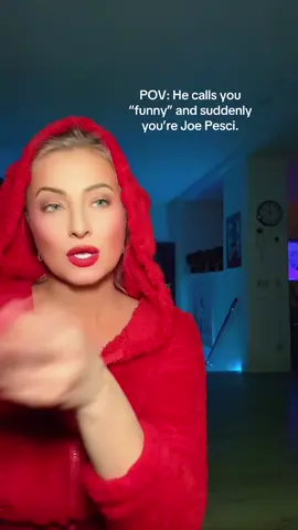 When he calls me “funny”.. Joe Pesci mode ON 🤣 #pov #joepesci #goodfellas #comedy 
