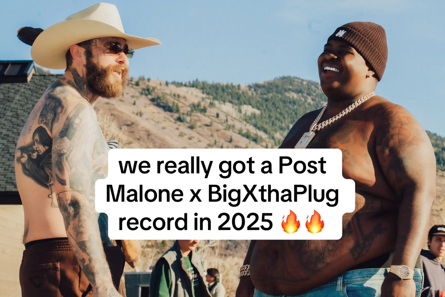 COLD OUT THIS FRIDAY 11/21 🥶💙💙🩵 @BigXthaPlug @Post Malone #BigXthaPlug #PostMalone  #Country #Rap #Viral