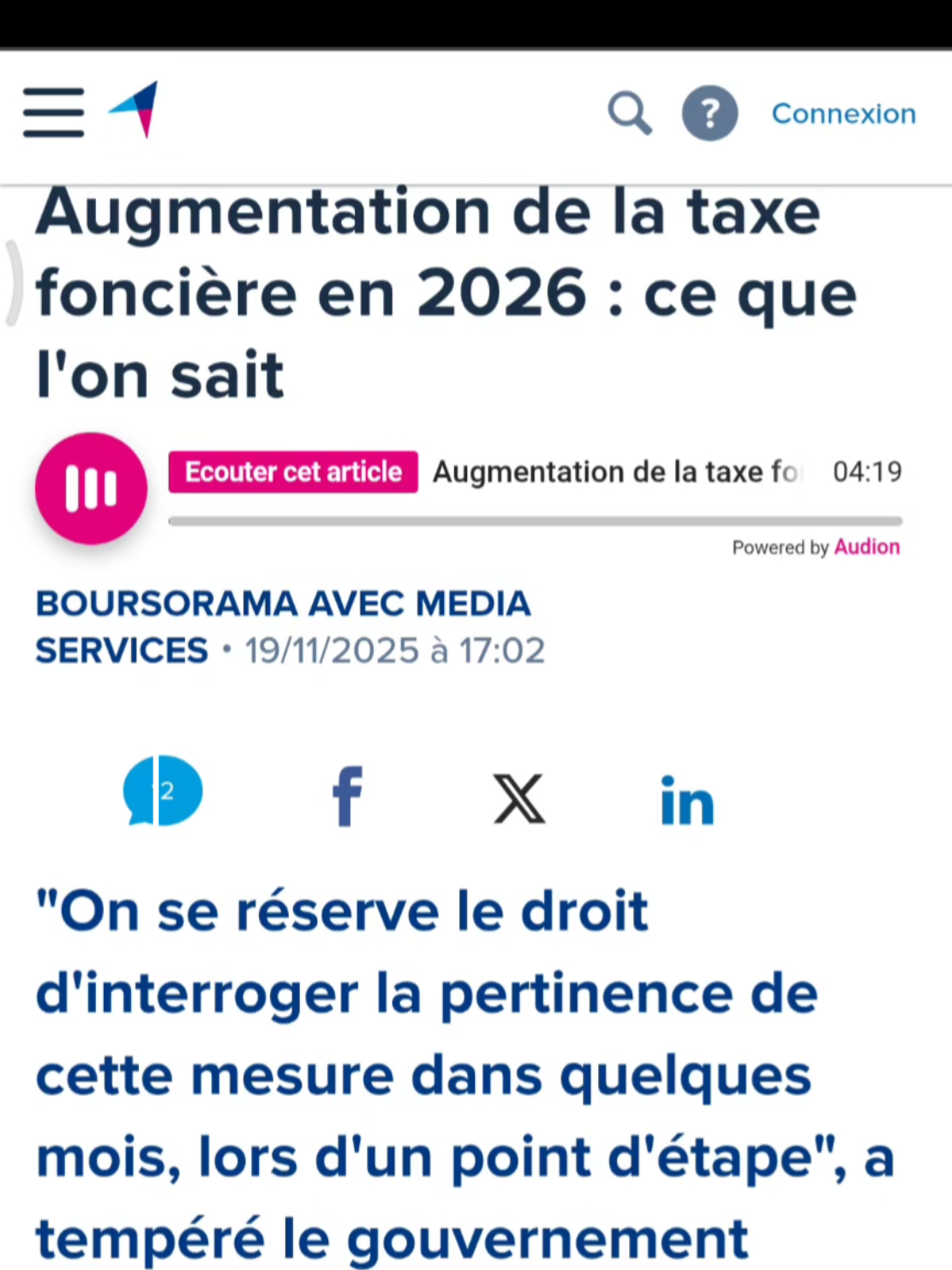 Augmentation de la taxe foncière en 2026 : ce que l'on sait. #taxefoncière #augmentationdelataxefonciére #impots #info #Actualité 