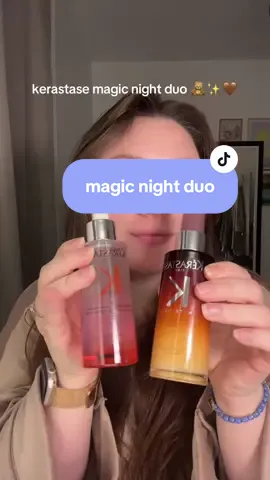 ma routine cheveux du moment ✨pépite !!!  GENESIS SERUM Sérum fortifiant antichute, réduit la casse, ne graisse pas. NUTRITIVE 8H MAGIC NIGHT Sérum de nuit nourrissant, hydrate 8h, protège, brillance au réveil.  En partenariat avec Kerastase Official @Kérastase @kerastase.official   #partenariat #MAGICNIGHTDUO, #kerastasegift, #KerastaseFrNightRoutine​