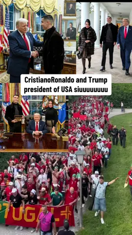 Cristiano Ronaldo live with president of USA Leonard Trump #creatorsearchinsights #usa🇺🇸 #viral_video #fyppppppppppppppppppppppp #viraltiktok 
