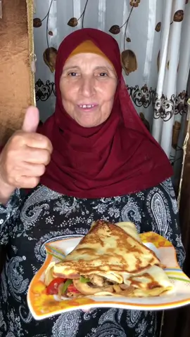 كريب من قلب البيت وصفتو سهله ولذيذه 👩‍🍳🩶 متنسوش الفولو يحبايبي 🖤
