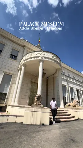 #KdotTravelinAddis : This is your sign to visit the National Palace Museum in Addis Ababa, Ethiopia. This historic palace was home to Ethiopia’s last emperor, Haile Selassie I, and inside you’ll find his incredible car collection and so much more. VIP entrance is $35, which gives you full access inside the palace. #AddisAbaba #Ethiopia #ThingstodoinAddisAbaba #ethiopian_tik_tok🇪🇹🇪🇹🇪🇹🇪🇹 