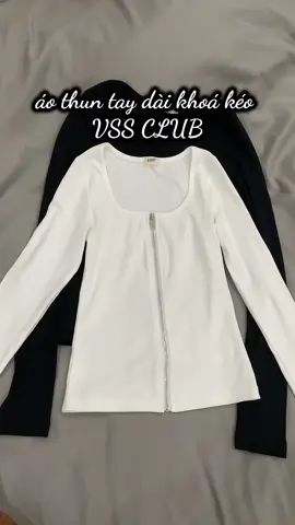 áo thun tay dài dây khoá kéo lạ mà xinhhj #aotaydai #vssclub @VSS.CLUB 
