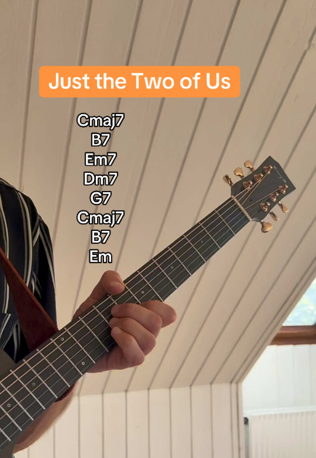 Think you know this one 😉  Tabs in bio!  #guitar #fingerstyle #guitarcover #guitartok #justthetwoofus 