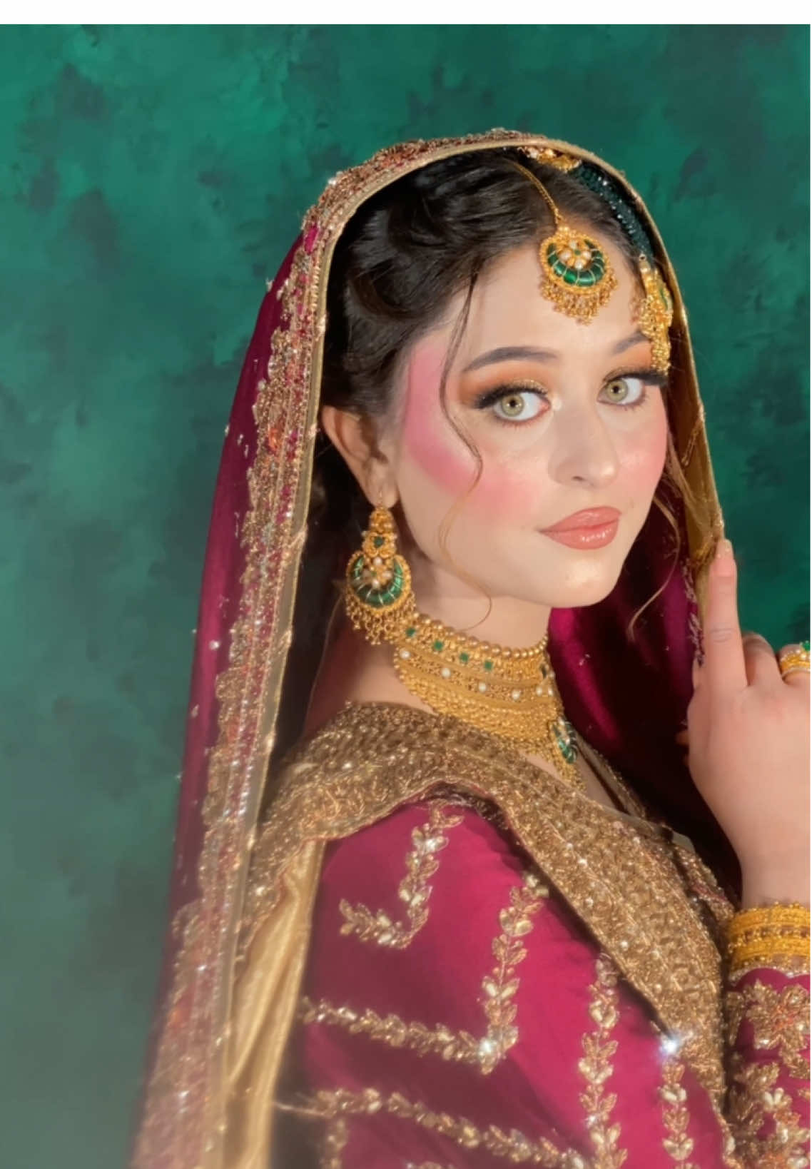 My pretty pretty bride makeupbysamanjaffar