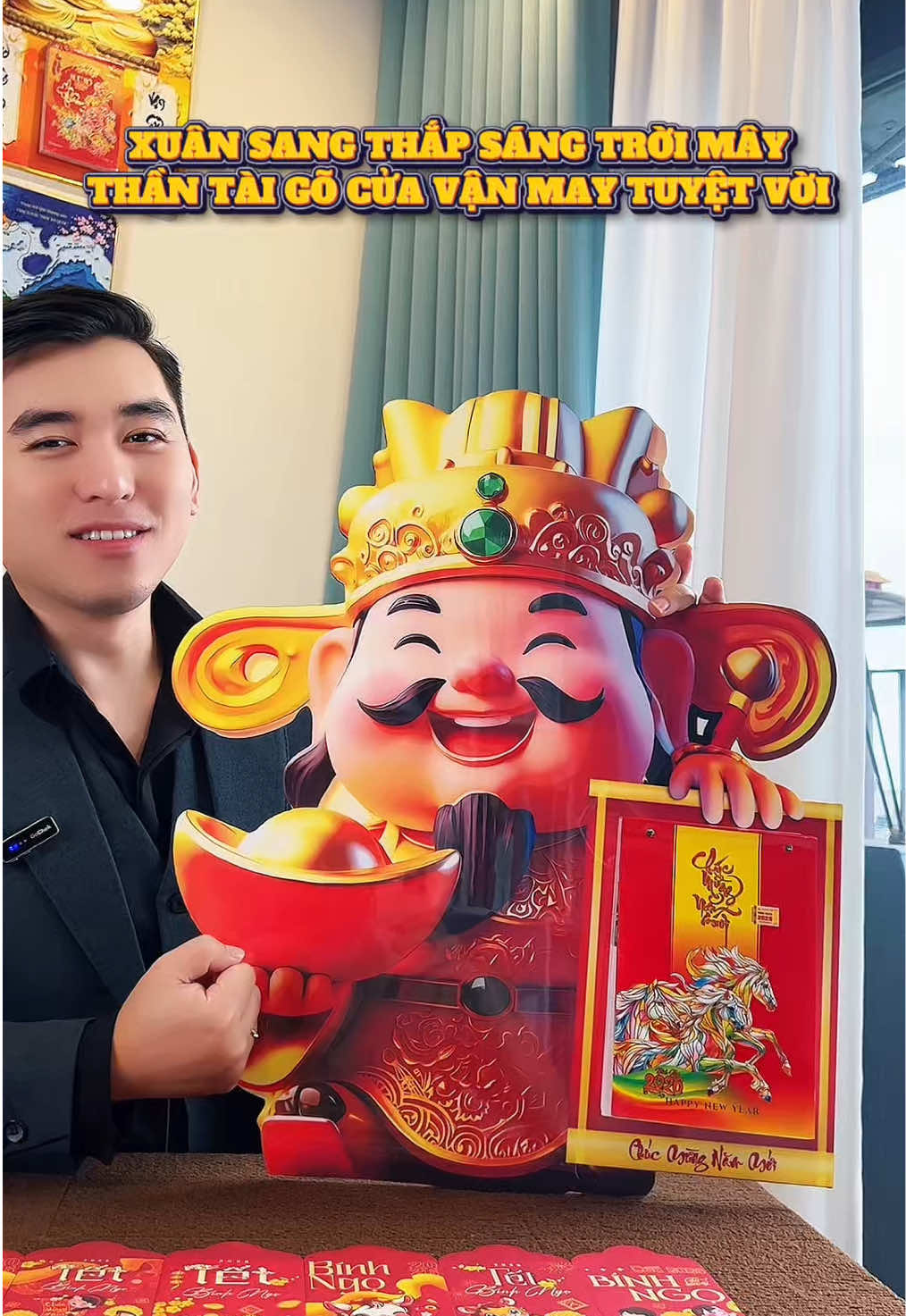 Tết này rinh Thần Tài về nhà nào cả nhà ơi #ongbongonghe #lichtet #lichthantai #maihuyenanh #lichtetmaihuyenanh 