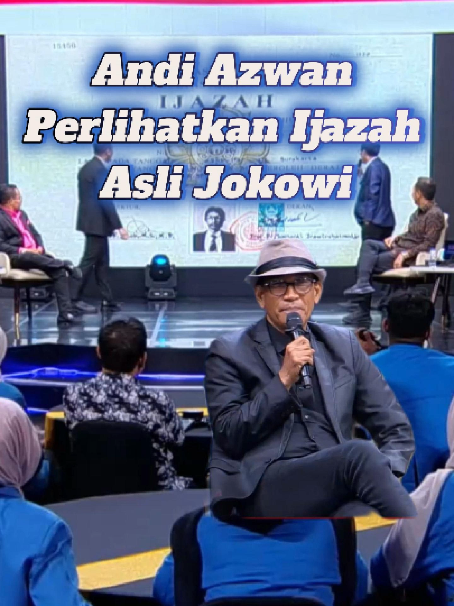 𝐀𝐧𝐝𝐢 𝐀𝐳𝐰𝐚𝐧 𝐏𝐞𝐫𝐥𝐢𝐡𝐚𝐭𝐤𝐚𝐧 𝐈𝐣𝐚𝐳𝐚𝐡 𝐀𝐬𝐥𝐢 𝐉𝐨𝐤𝐨𝐰𝐢, 𝐑𝐞𝐟𝐥𝐲 𝐇𝐚𝐫𝐮𝐧: 𝐁𝐢𝐬𝐚 𝐉𝐚𝐝𝐢 𝐏𝐚𝐤𝐚𝐢 𝐅𝐢𝐥𝐭𝐞𝐫 #IjazahJokowi #AndiAzwan #ReflyHarun