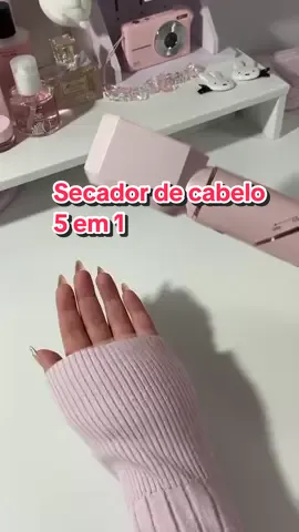 GOKOCO 5 Em 1 Escova De Secador Multifuncional Conjunto De Cabelo De Alta Velocidade Para Alisamento E Ondulação 😍🤩 #beleza #cabelo #achadinhos #shopee 