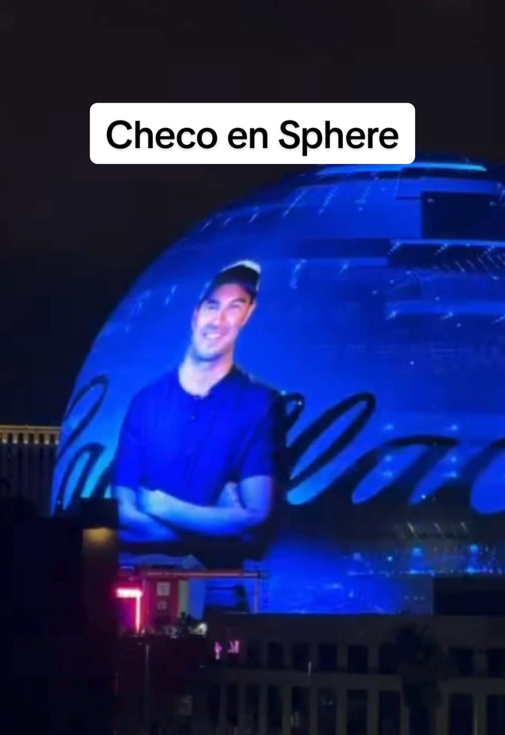 Para variar @Cadillac dándonos un video muy cool, ahora en Sphere en Las Vegas! Via: X/Vegas 👀 #cadillacf1 #spherelasvegas #formula1 #lasvegasgp #tiktokmehizover 