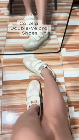 Experience the effortless blend of style and convenience with our Corolla Double-Velcro Shoes! Quick on, quick off, and light as a cloud. ✨@Corolla shoes  #CorollaPh #CorollaVelcro #CloudLight #MinimalistStyle #QuickOn