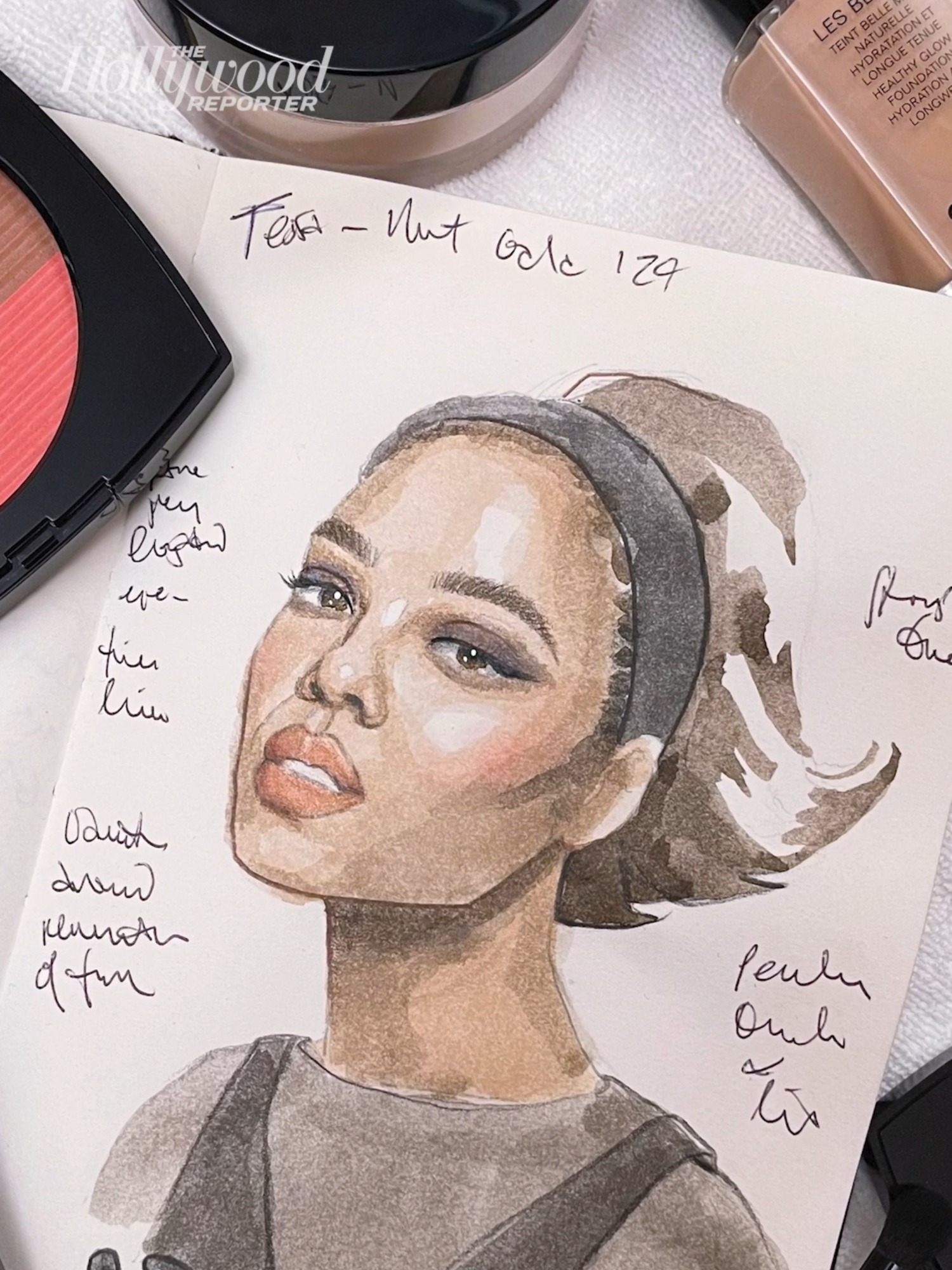 #TessaThompson reflects on working with hairstylist Lacy Redway and makeup artist Alex Babsky over the years, and 
