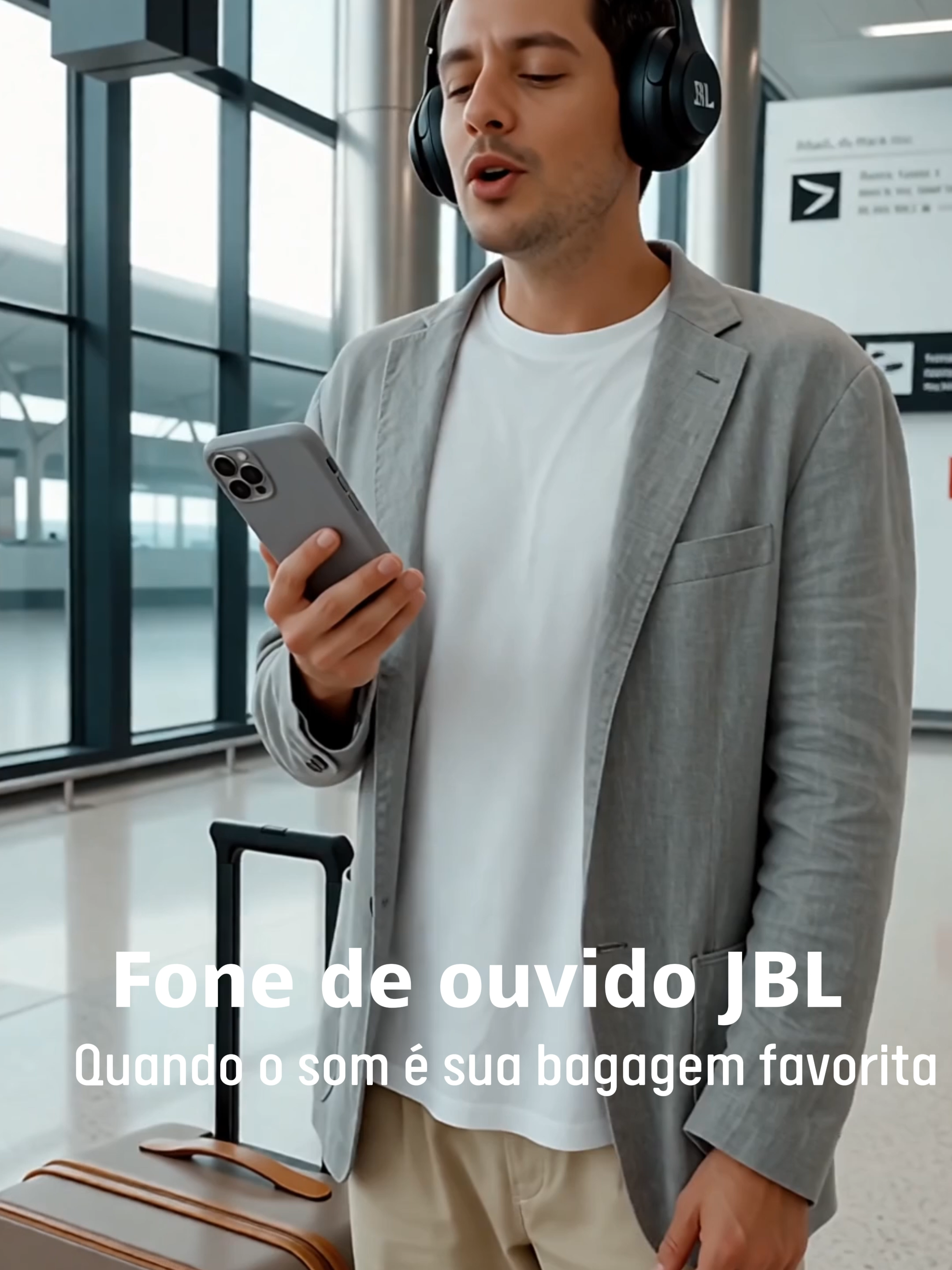 🎧 Quando o aeroporto vira seu palco particular… Seu mundo não precisa parar. Só precisa da trilha sonora certa. ✈️ #JBLtravelsound — porque viajar é sentir. 👉 Quem aqui também transforma qualquer lugar em experiência? 💬 Comenta “SOM” se você entende! 🔗 O Link do produto você escontra nos comentários #fonedeouvidoJBL #fonedeouvido #viagemcomestilo #tiktokbrasil #viralizei #travelvibes #JBL #minimalismoviajante #somqueviajacomvoce #viraltiktok #tiktokmademebuyit #comprinhas #foryou #achadinhos #fyp #shopee #achadinhosshopee #larglam #viralvideo #viral