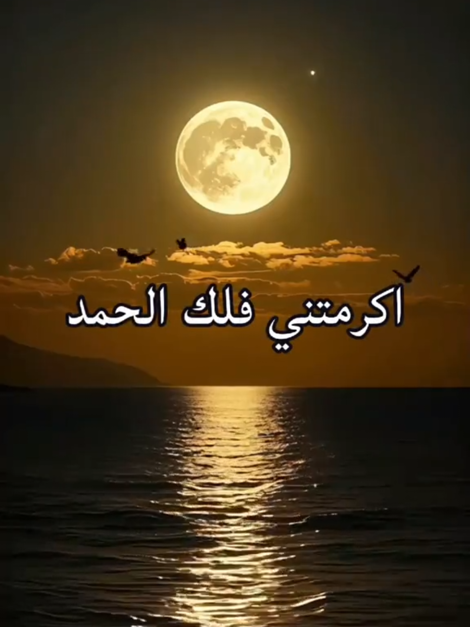 أكرمتني فلك الحمد #دعاء  #دعاء_يريح_القلوب  #دعاء_يريح_القلوب_ويطمئن_النفوس 