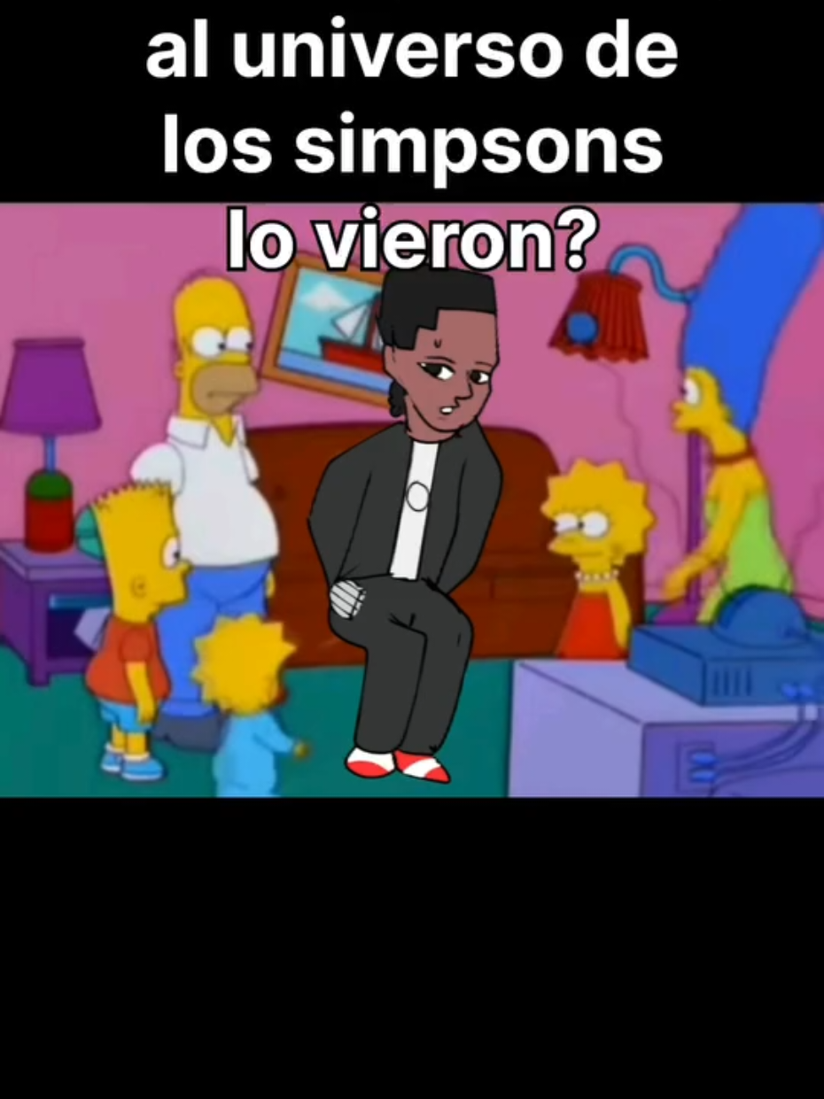 añadi mi personaje a los SIMPSONS, lo vieron? #simpsons #fyp #humor #oc 