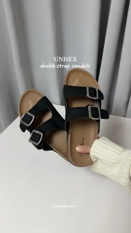 unisex double strap sandals #fyp #foryou #foryoupage #viral #fypシ゚ 