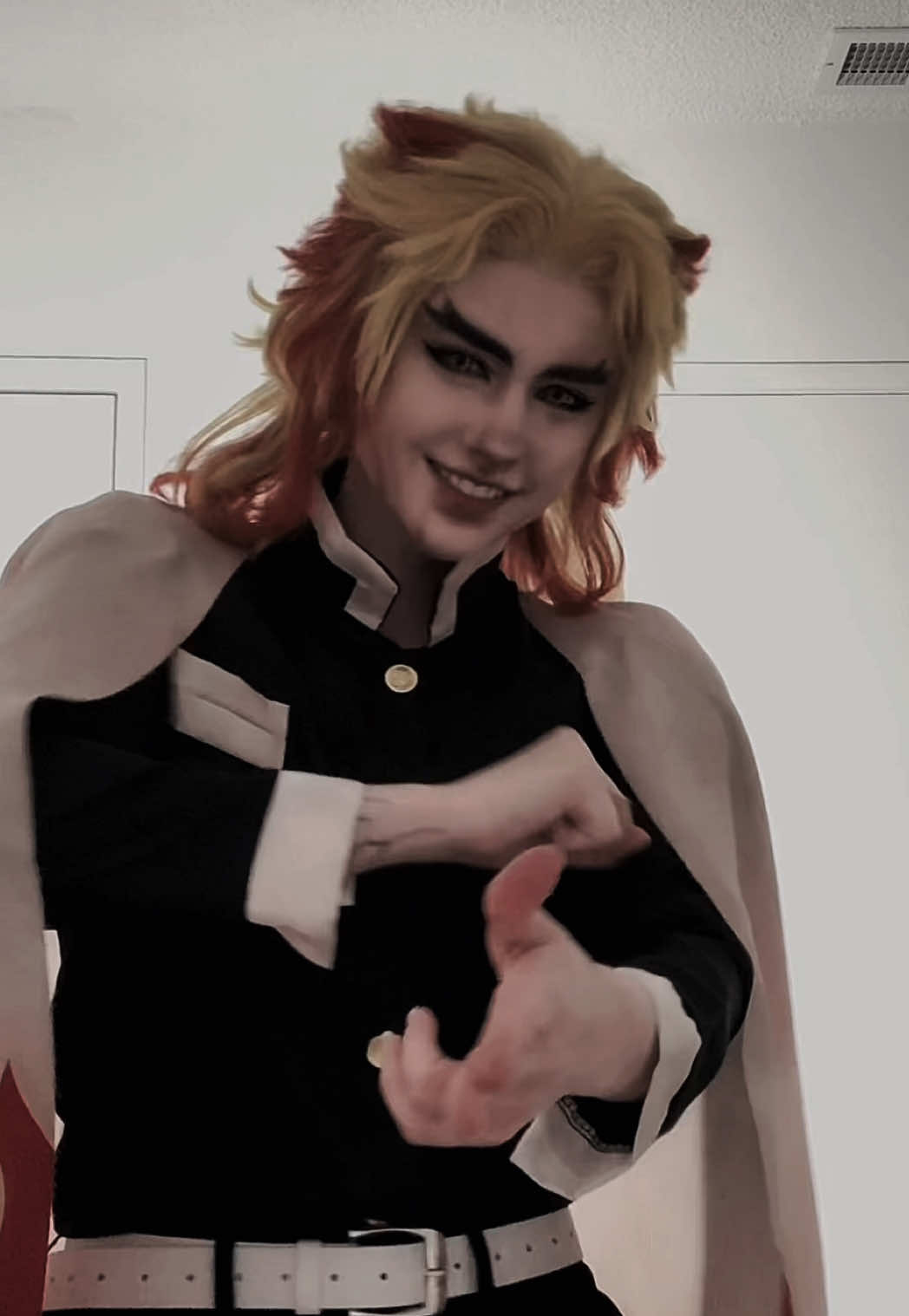 hopefully new cos tonight! #rengoku #cosplay #demonslayer #kny #fypシ 