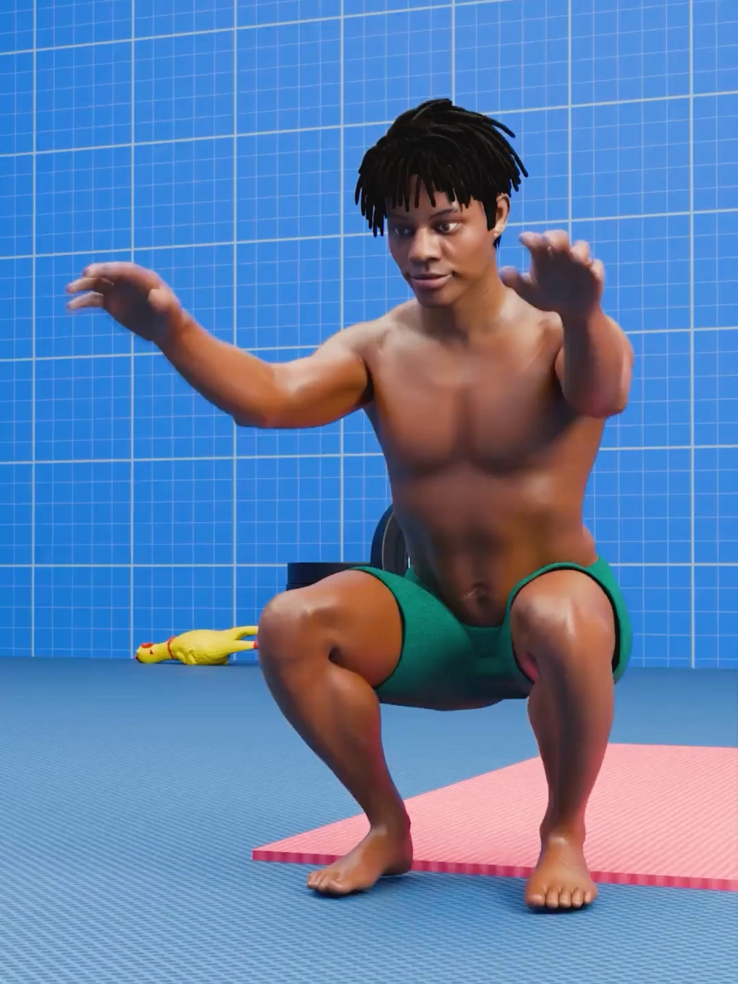 What Happens If You Only Train Glutes? 🍑 #gym #Fitness #learning