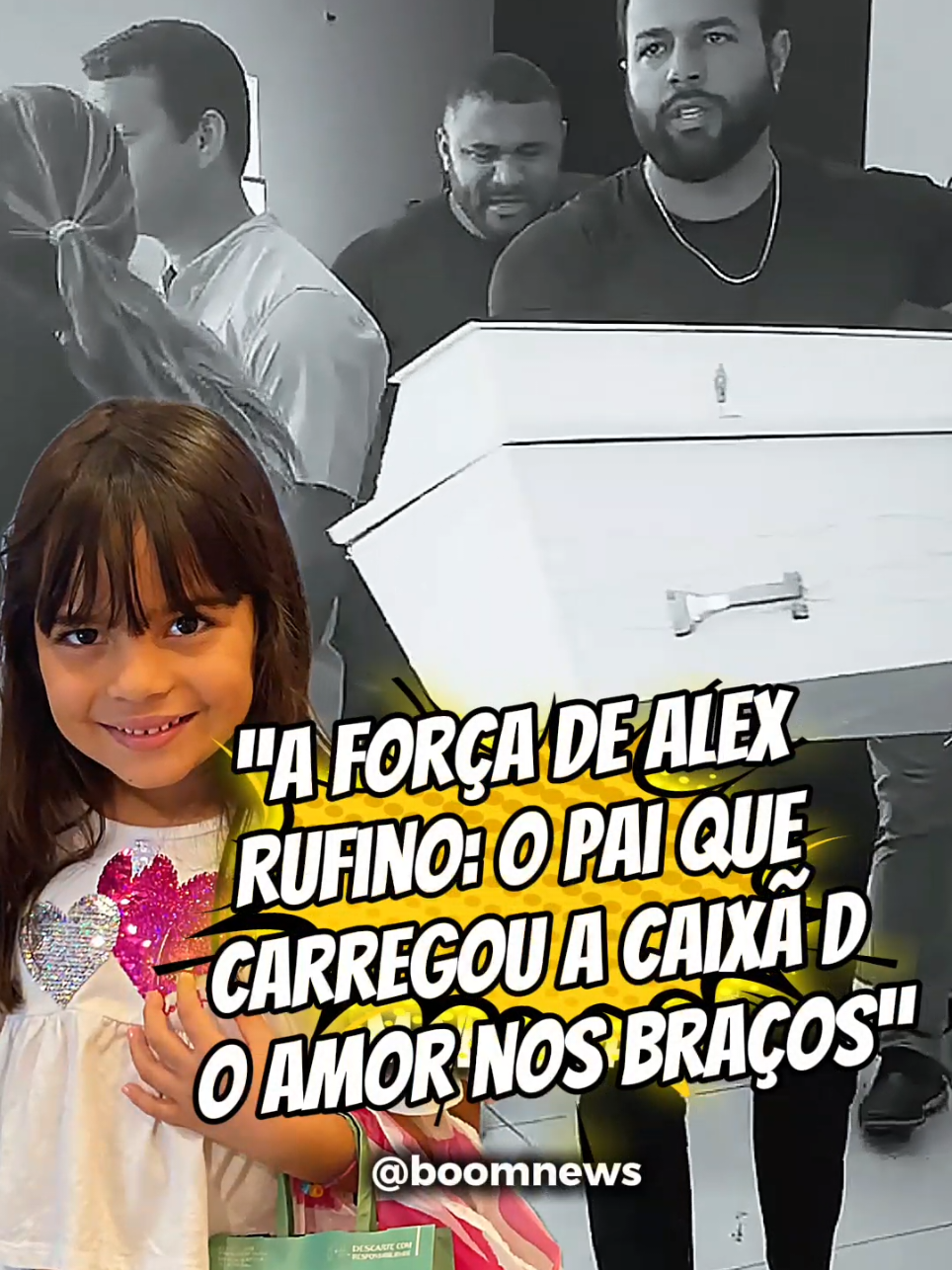pai carrega caixão #luto🖤 #emoção #força #viraliza #noticias 
