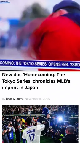 “Homecoming: The Tokyo Series” celebrates the intersection of culture and global sport, illuminating how baseball unites beyond borders.  BD4 Studios, Supper Club, Fathom Entertainment and MLB Studios are proud to present 'Homecoming: The Tokyo Series,’ a documentary capturing the Dodgers and Cubs’ landmark 2025 MLB opener in Japan. ⚾️  Don’t miss this powerful story of culture, connection, and the global reach of sports, in theaters on February 23 and 24. 🎟️ #tokyoseries #dodgers #homecomingthetokyoseries #breakingnews #ladodgers 