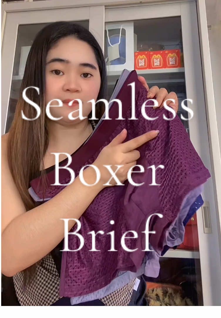 may pa breathable mesh to para presko sa pakiramdam at hindi mainit ang ganda ng quality ng boxer brief na to #boxer #boxerbrief #brief 