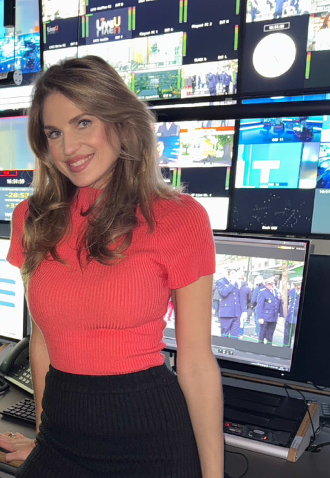 Sendungsvorbereitung deluxe 💇‍♀️ 