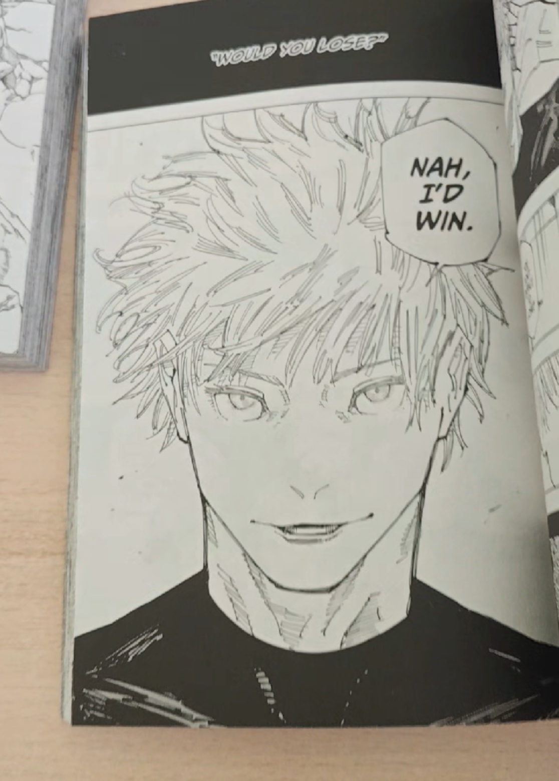 he'd win guys... don't worry...#fyp #mangatiktok #animefyp #jujutsukaisenanime #gojo 