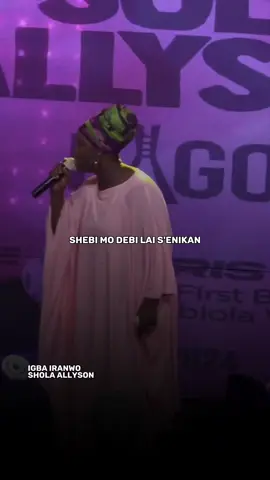 Igba iranwo - Shola Allyson (Dm for any kind of promotion) #igbairanwo #sholaallyson #lyricsbymideay #fyp #lyrics 