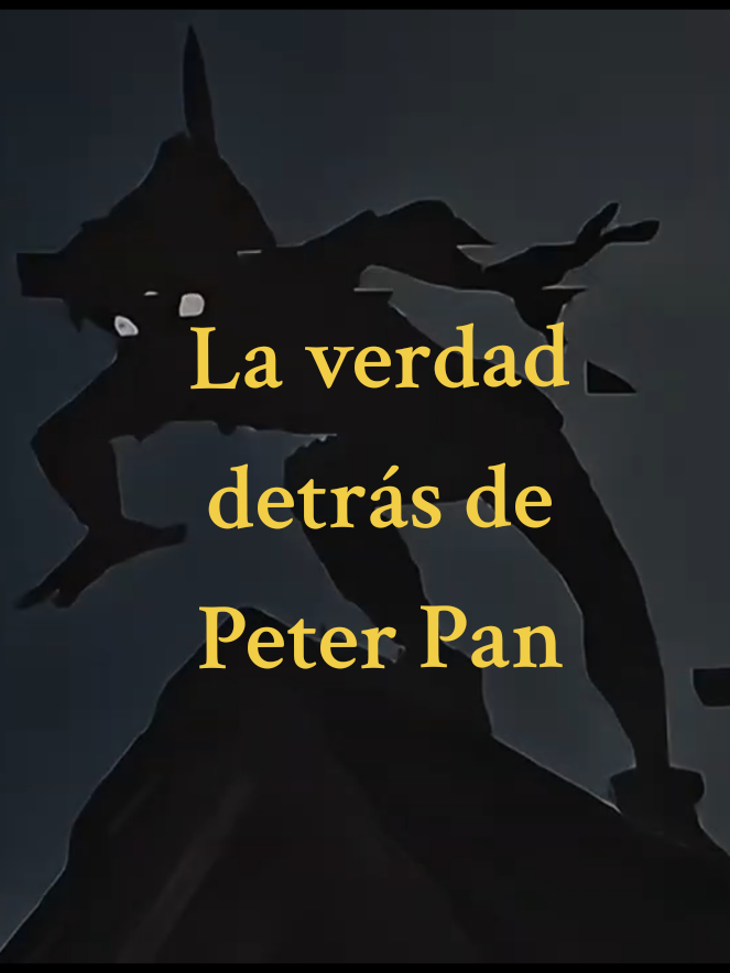 La verdad detrás de Peter Pan 😱  #horror #creepypasta #peterpan 